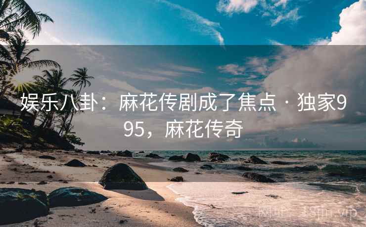 娱乐八卦：麻花传剧成了焦点 · 独家995，麻花传奇