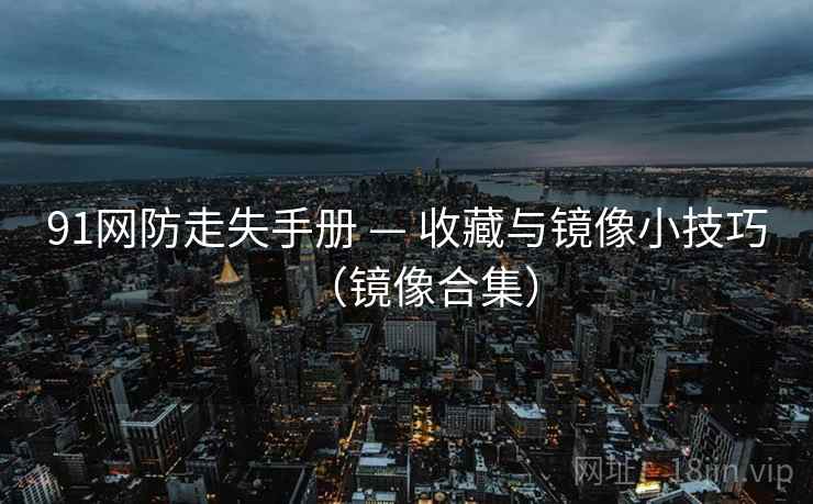 91网防走失手册 — 收藏与镜像小技巧（镜像合集）